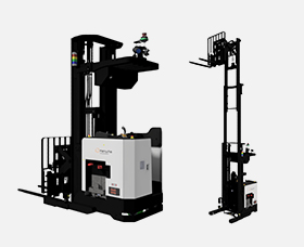 High-mast Reach Forklift Type AGV