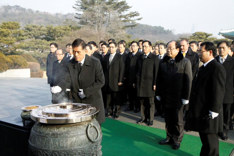 150105국립서울현충원참배